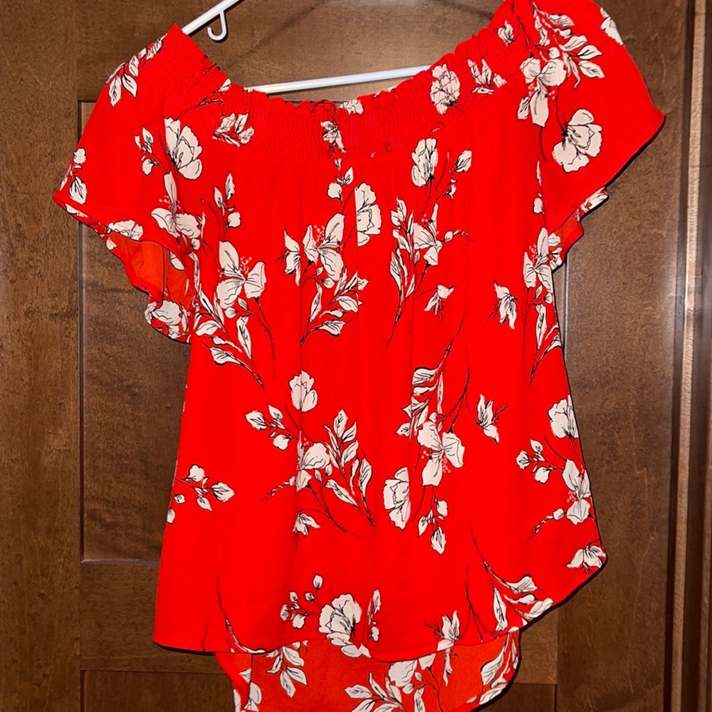 Off the shoulder top